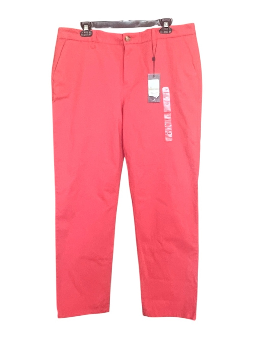 NWT Tommy Hilfiger Coral Hampton Chino Pants SZ 14 Preppy Intern Classic Casual